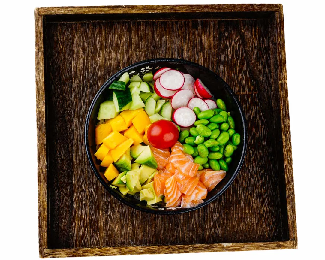 Poke bowl compose
