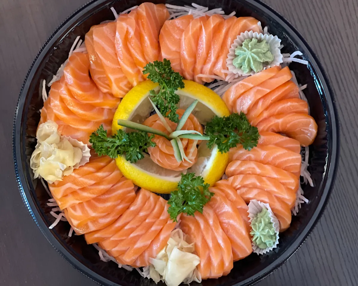 BOX SASHIMI SAUMON 50p