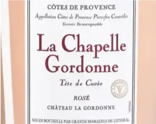  Cotes de provence 75cl