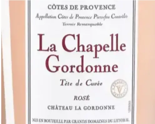  Cotes de provence 37.5cl