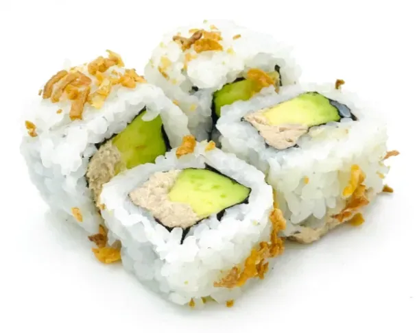 Oignons roll  thon cuit avocat
