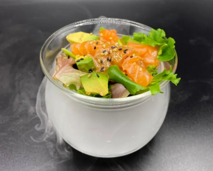 Salade saumon avocat