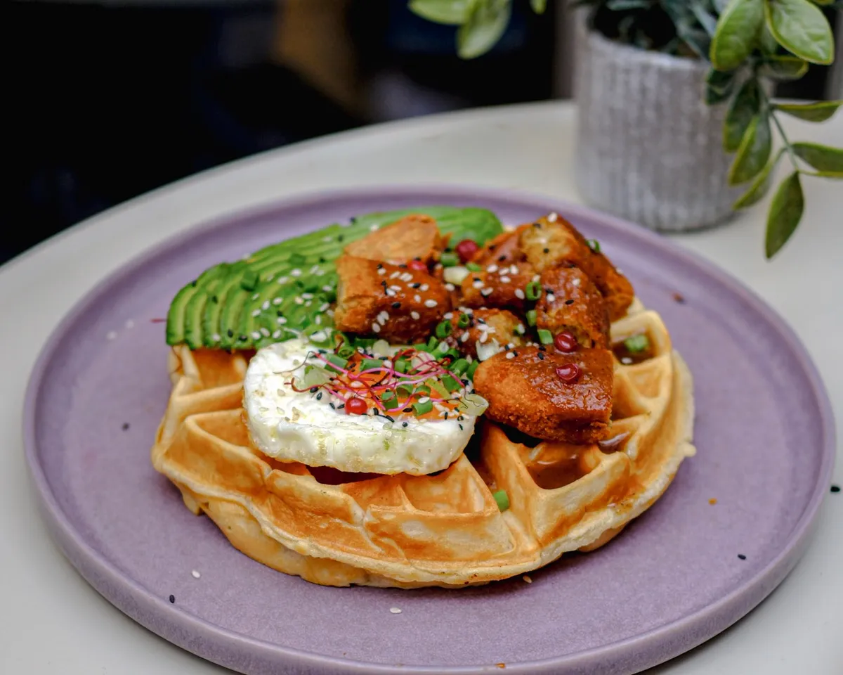 Waffle vegetal