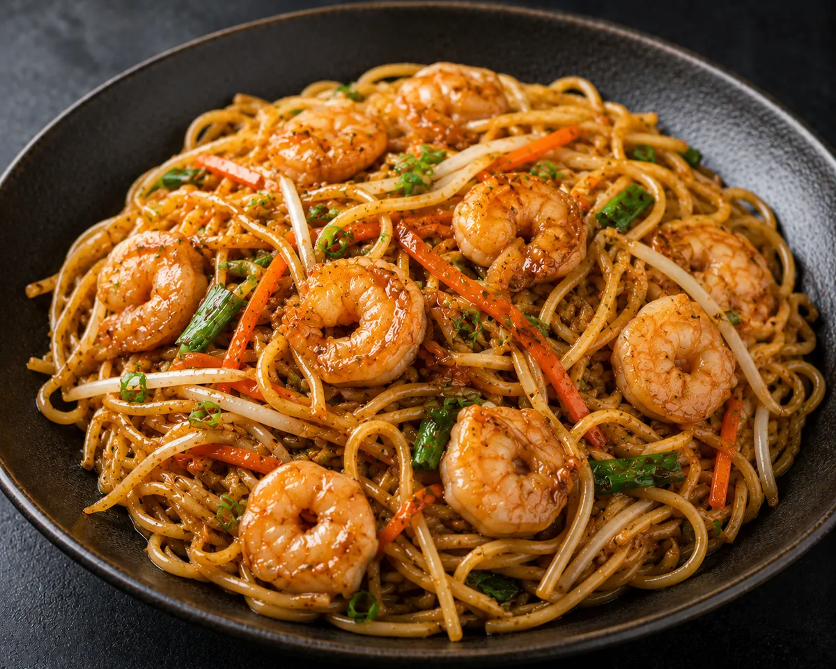 R2 Nouilles crevettes