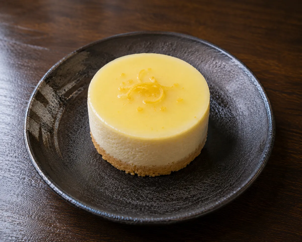 Mini cheesecake yuzu