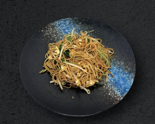 Nouilles sautées aux légumes