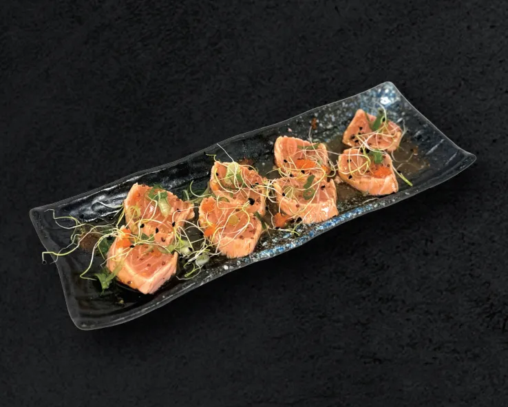 Tataki saumon mi-cuit