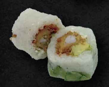 Printemps crevette frit