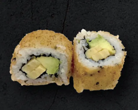Tempura maki radis avocat