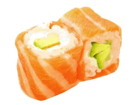 Saumon Roll Avocat 6p