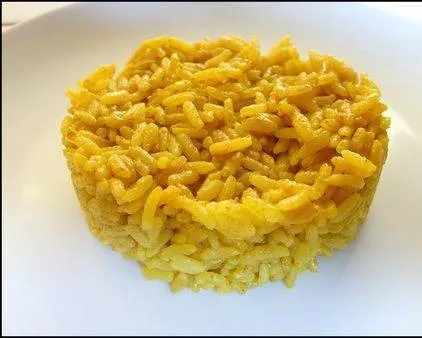 Riz au  poulet curry