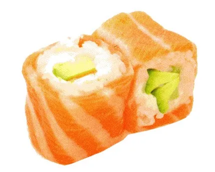 Saumon Roll Cheese Avocat 6p