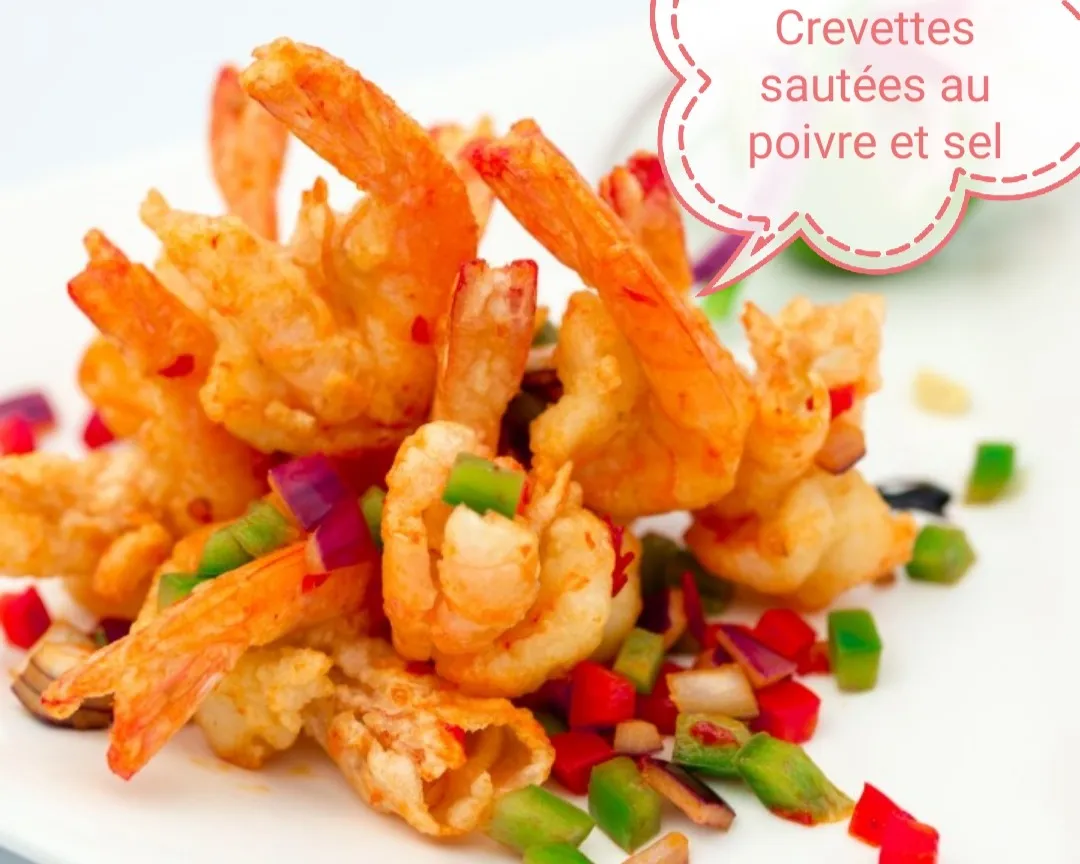 Crevettes sautées à la poivre et sel