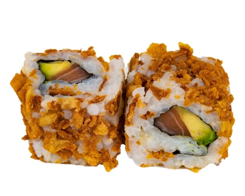 California Oignon Frit Saumon Avocat 6p