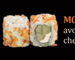 MC6 Maki croustillants avocat cheese