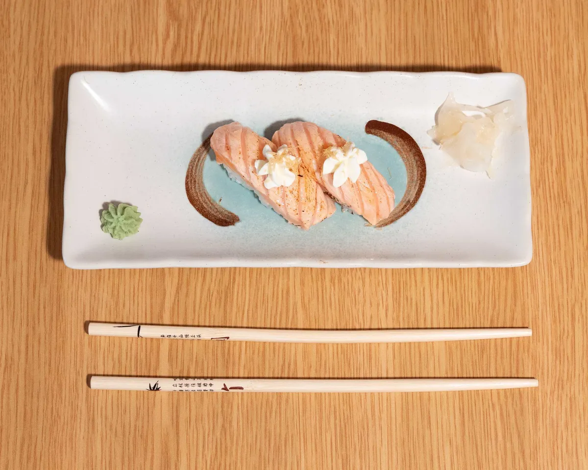 Nigiri Saumon braise
