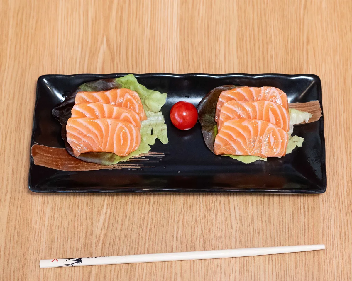 Sashimi saumon