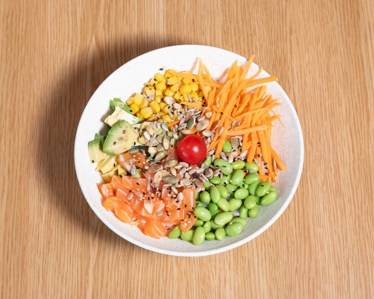 Poke bowl compose