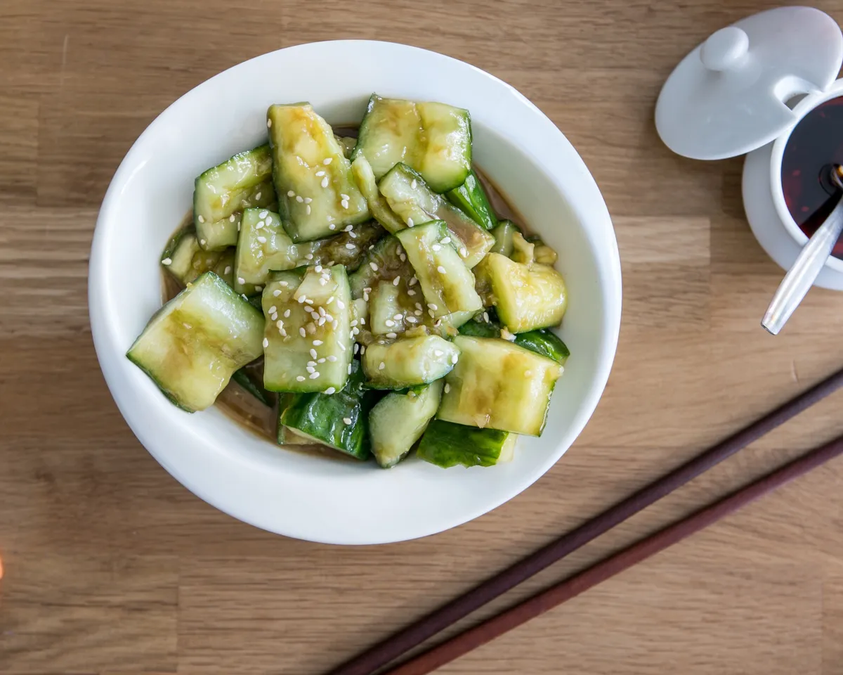 Salade concombre