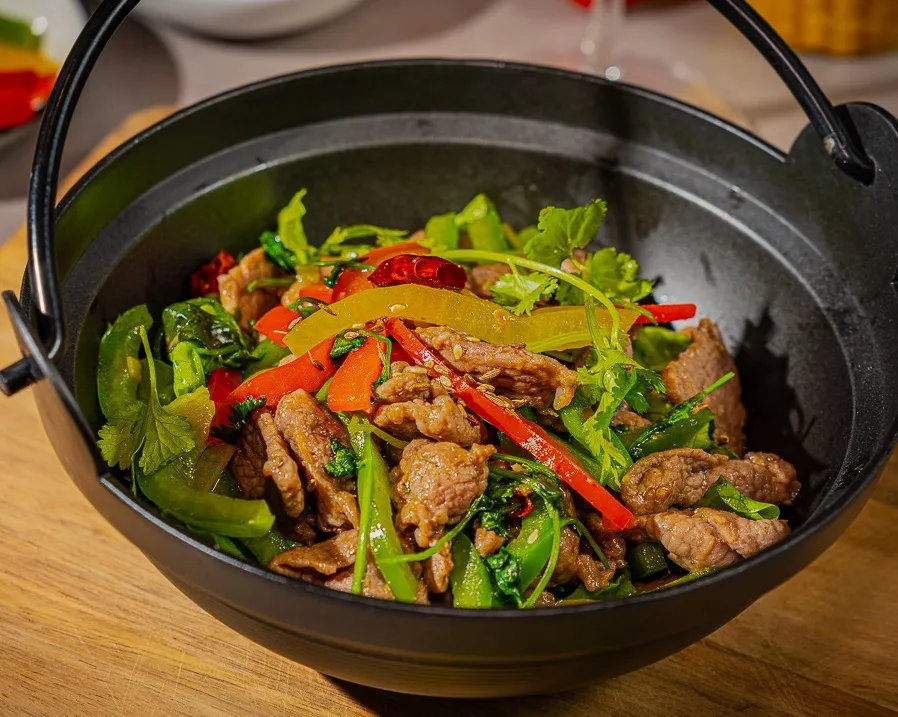 Agneau sauté au cumin