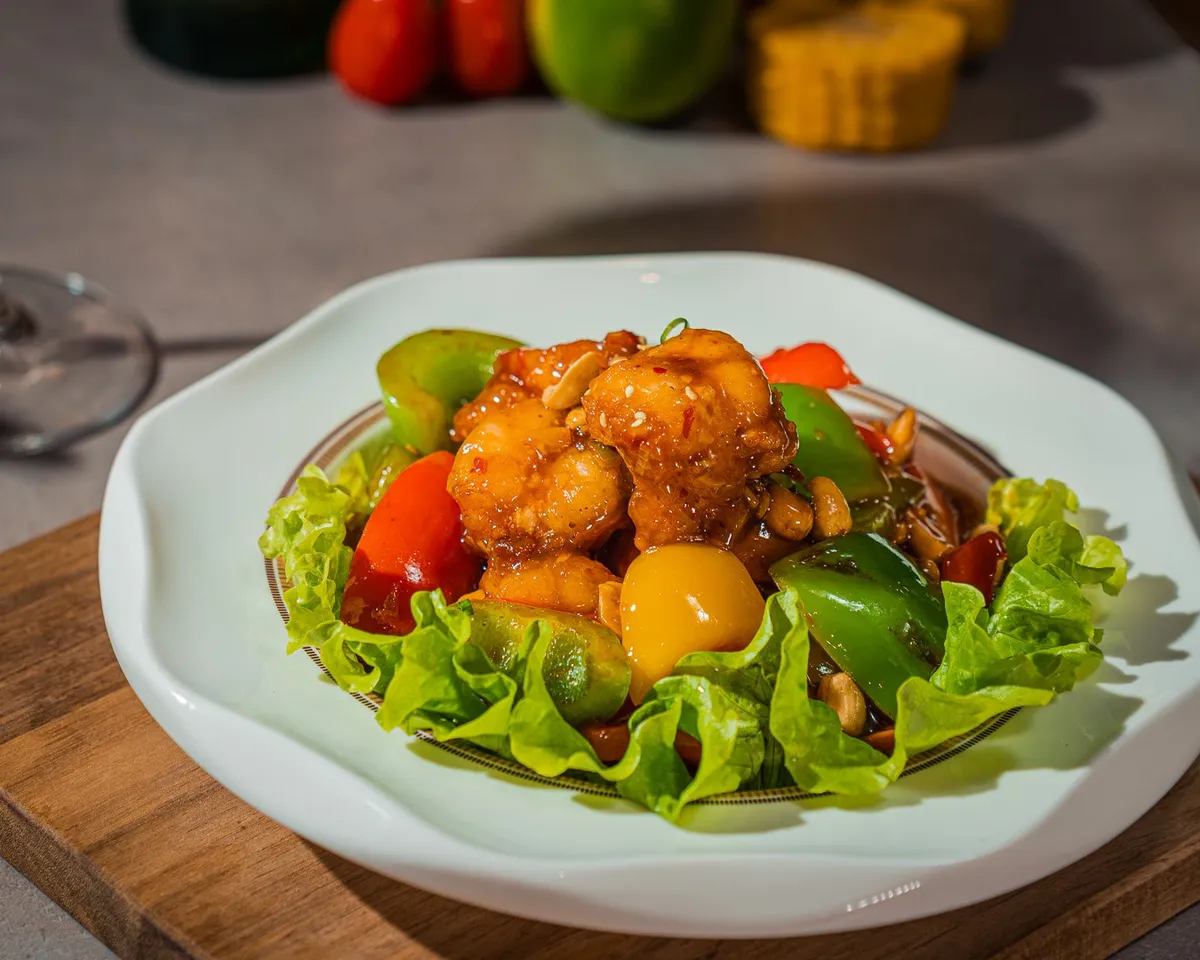 Crevettes Gongbao