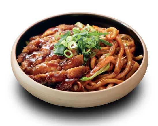 N8 Udon saute au tofu frit