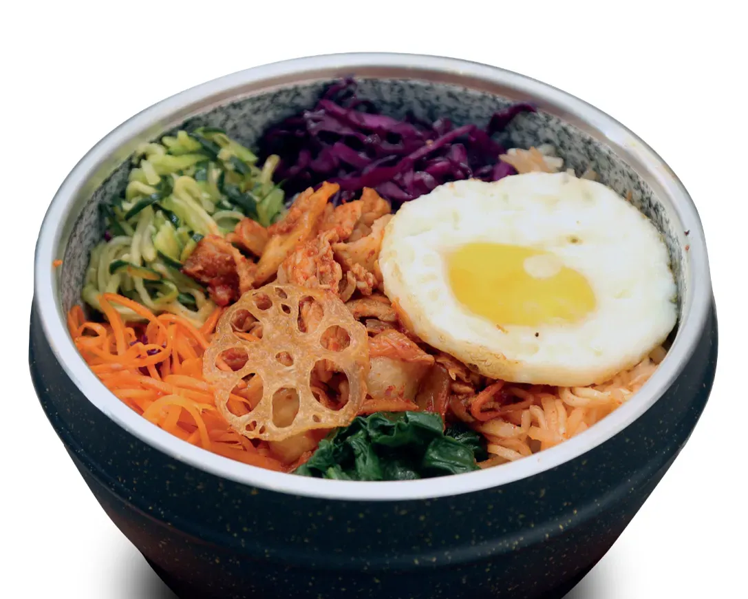 B5 Bibimbap au saumon