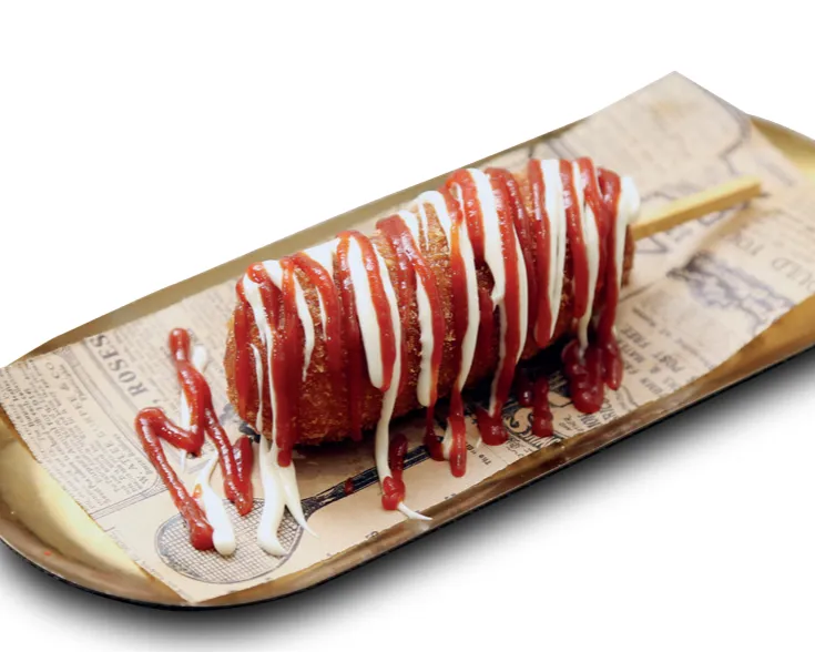 E14 Corn dog