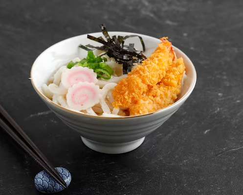 SALADE DE UDON TEMPURAS