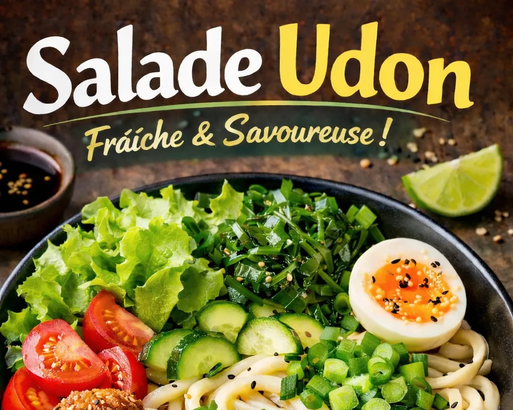 U2 Salade UDON Tempuras