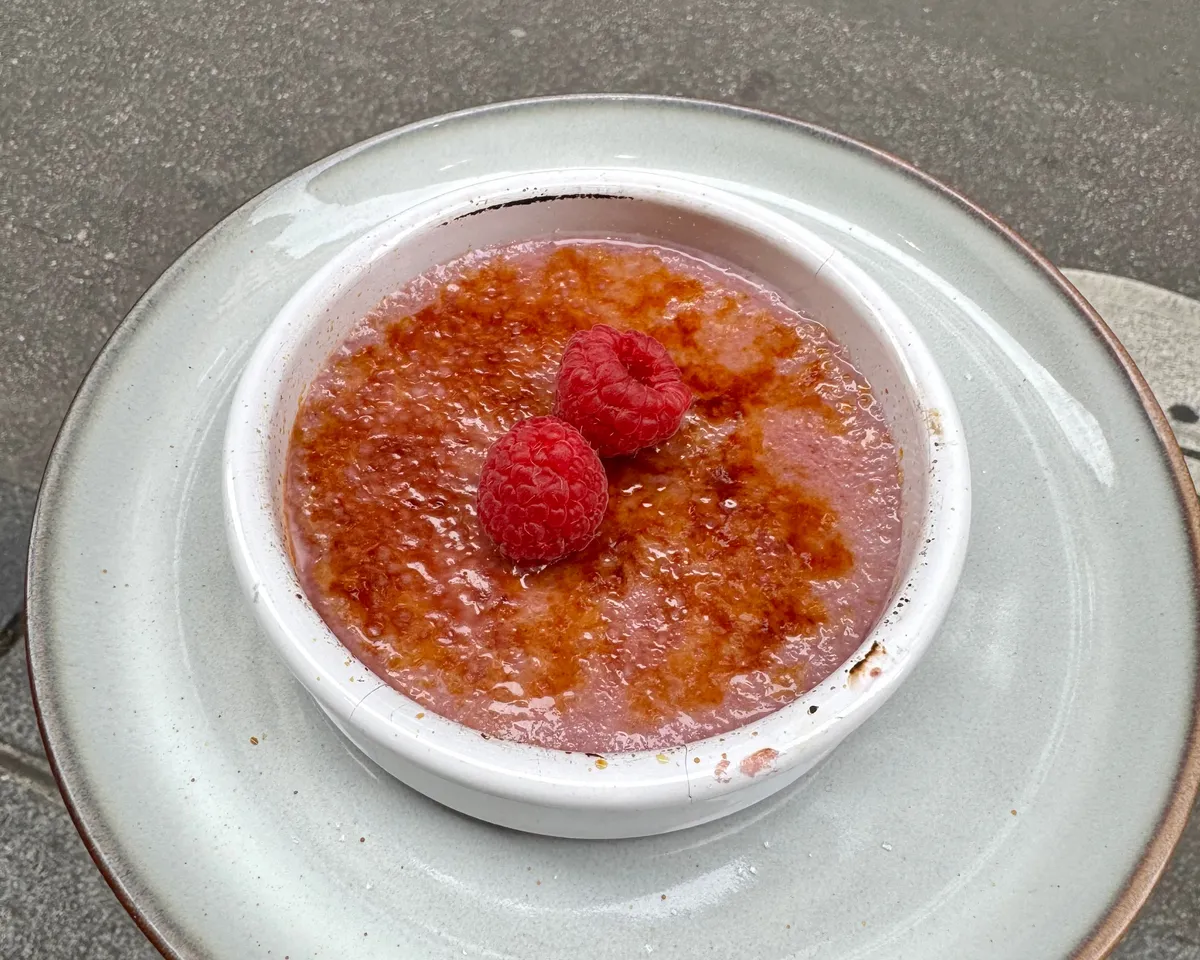 Crème brûlée UBE