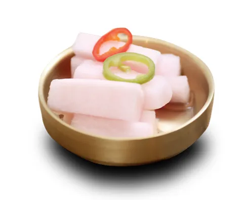 E1 Radis mariné coréen Dongchimi