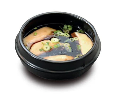 E10 Soupe de raviolis crevettes 4p