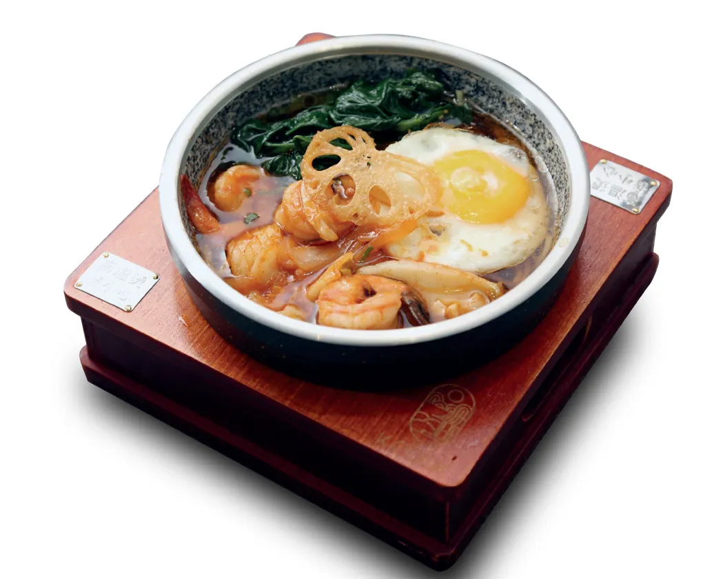 S5 Ramen aux fruits de mer epice