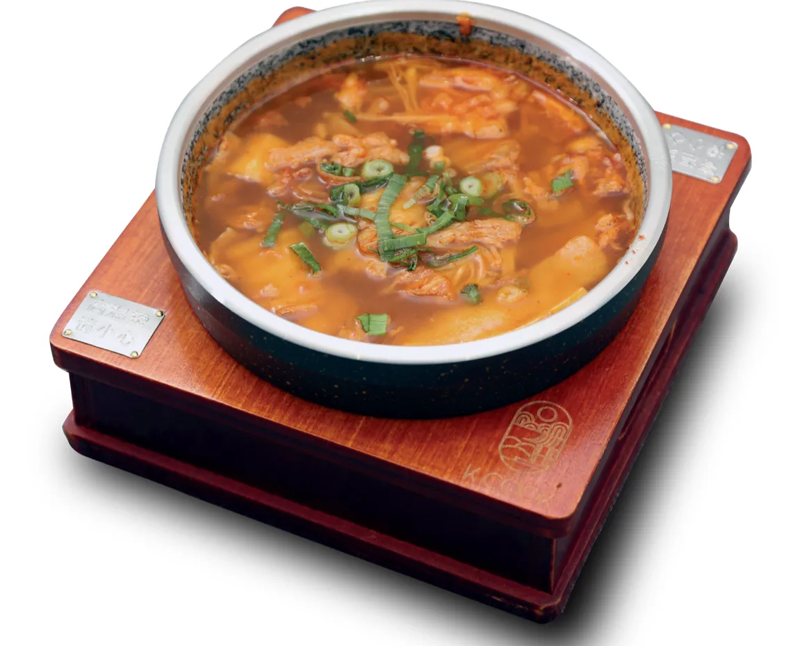 R4 Ragout de tofu épicé et fruits de mer