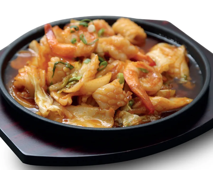 P6 Fruits de mer sautees epice