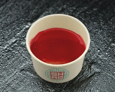 Panna cotta fruits rouge