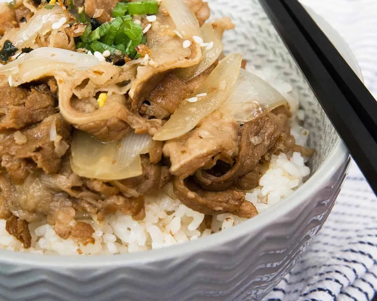 99+ Boeuf oignons sur riz