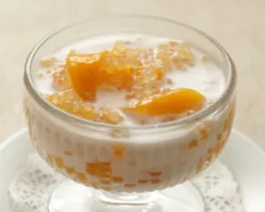 16. Mangue et tapioca au lait de coco