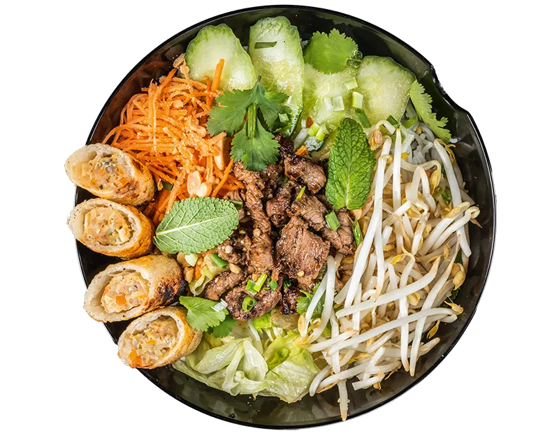 Bo bun aux nem et boeuf