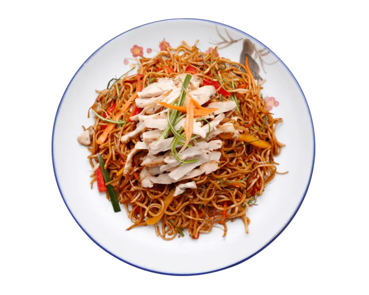 A5 Nouilles sautees  au poulet