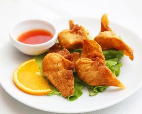 H17 Raviolis frits aux crevettes (4 pcs)