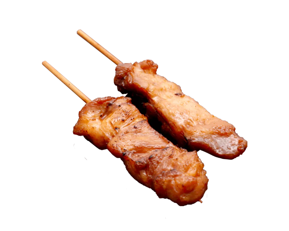 Brochettes de poulets grillees (x 2)