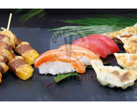 Menu compose 3 plats