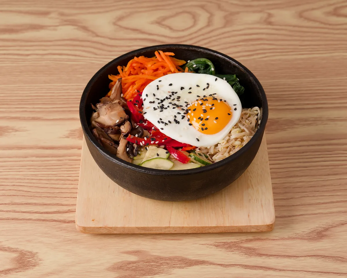 Bibimbap vegetarien