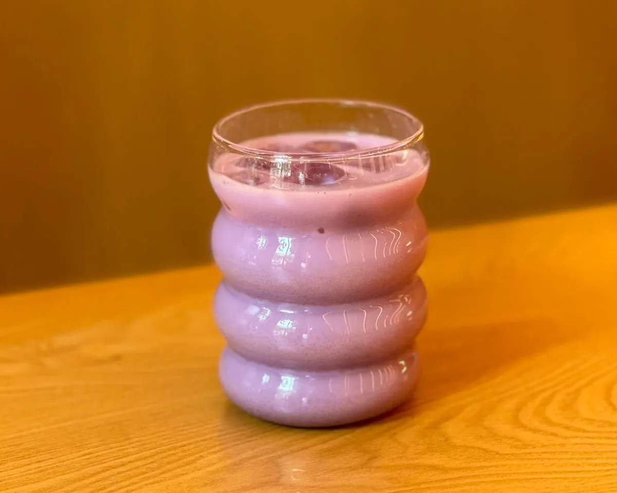 Ube Vanille Latte