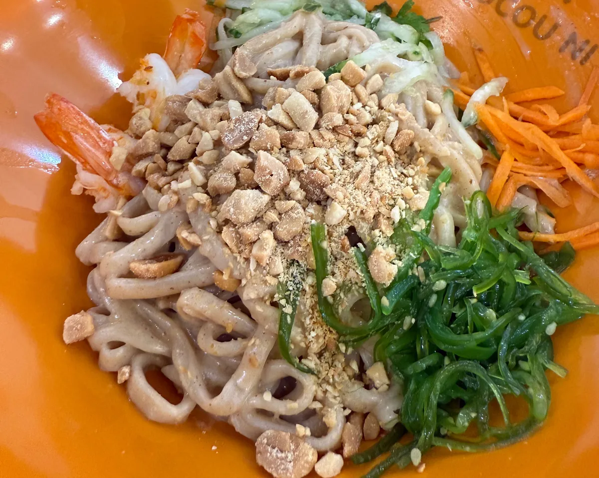 N6 Nouilles aux crevettes 