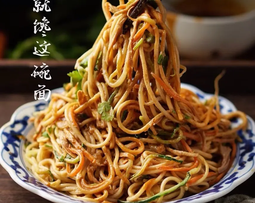 N8 Nouilles froides au poulet