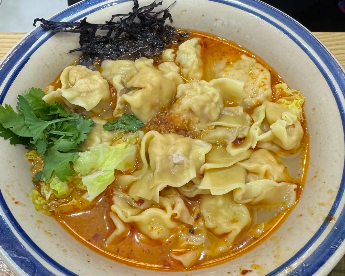 R4 Soupe Raviolis porc pimente