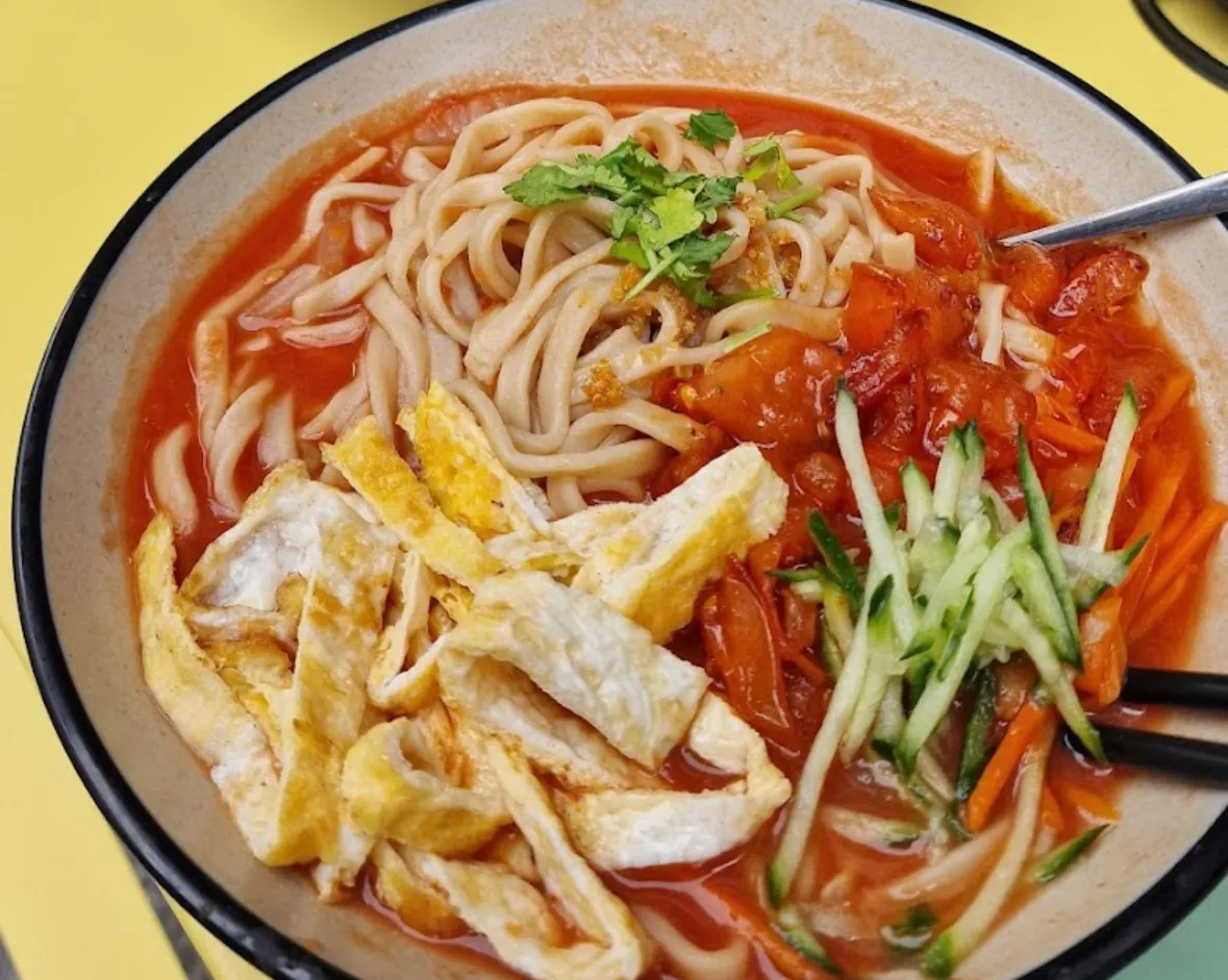 N2 Soupe de nouilles oeuf et tomate